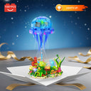 Jellyfish Building Set with LED Lights 70010,Jellyfish Lamp