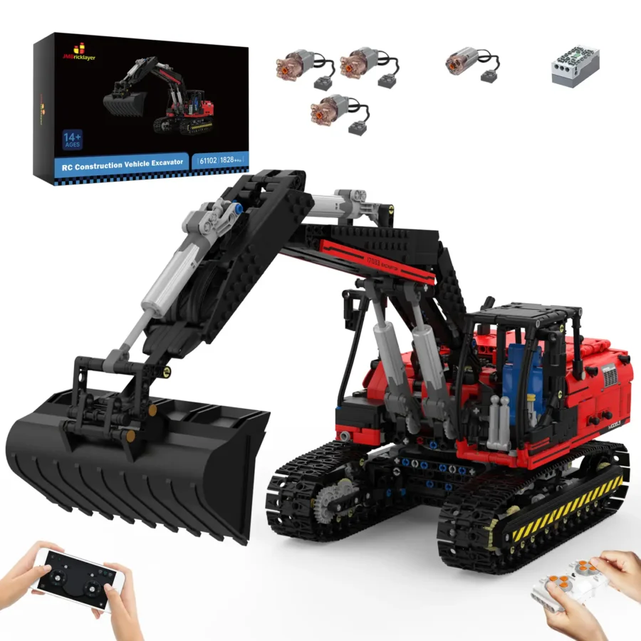 JMBricklayer RC Excavator 61102 (1)