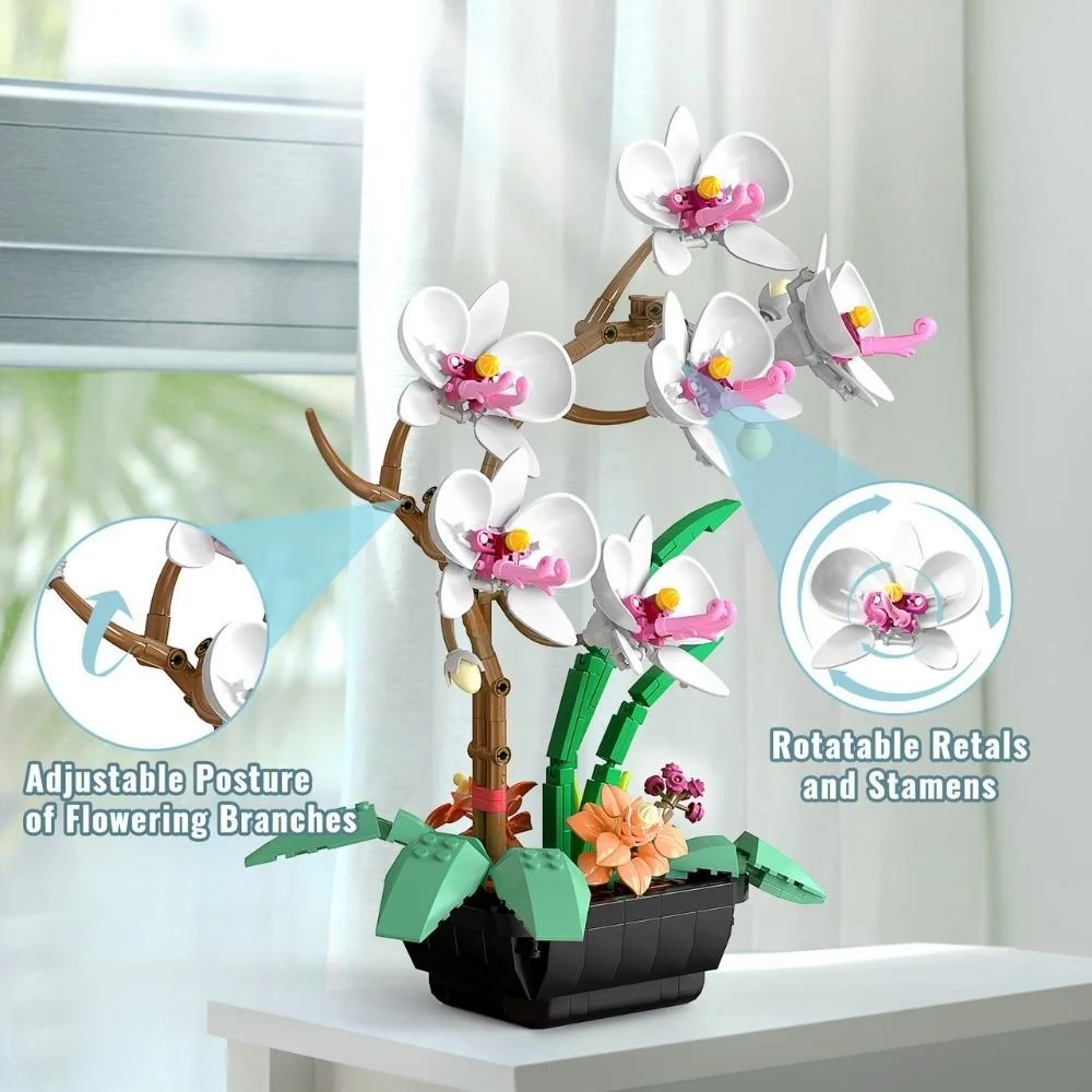 Butterfly Orchid 20106 20117 20118 | JMBricklayer Building Toys Shop