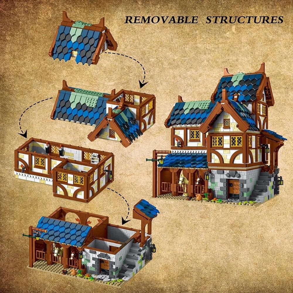 Medieval Stables 30104 | JMBricklayer Building Toys Shop