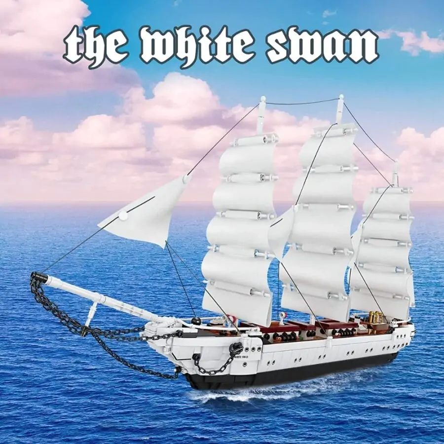 JMBricklayer JMB The White Swan Ship 40104 - 6