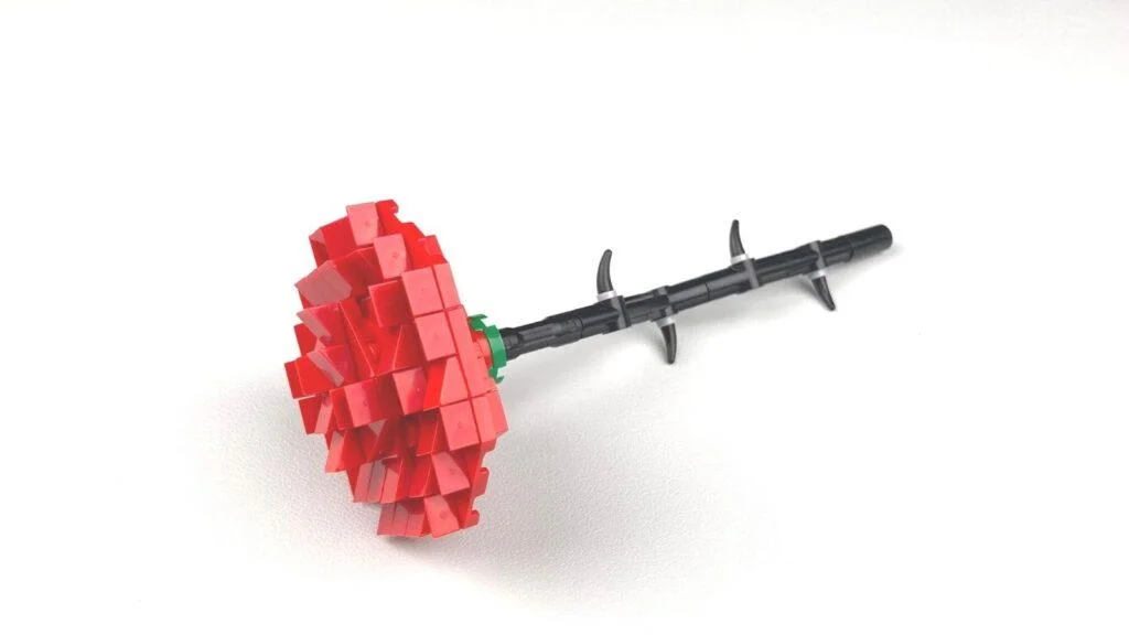 How to Build a Lego Rose - Brick Twist