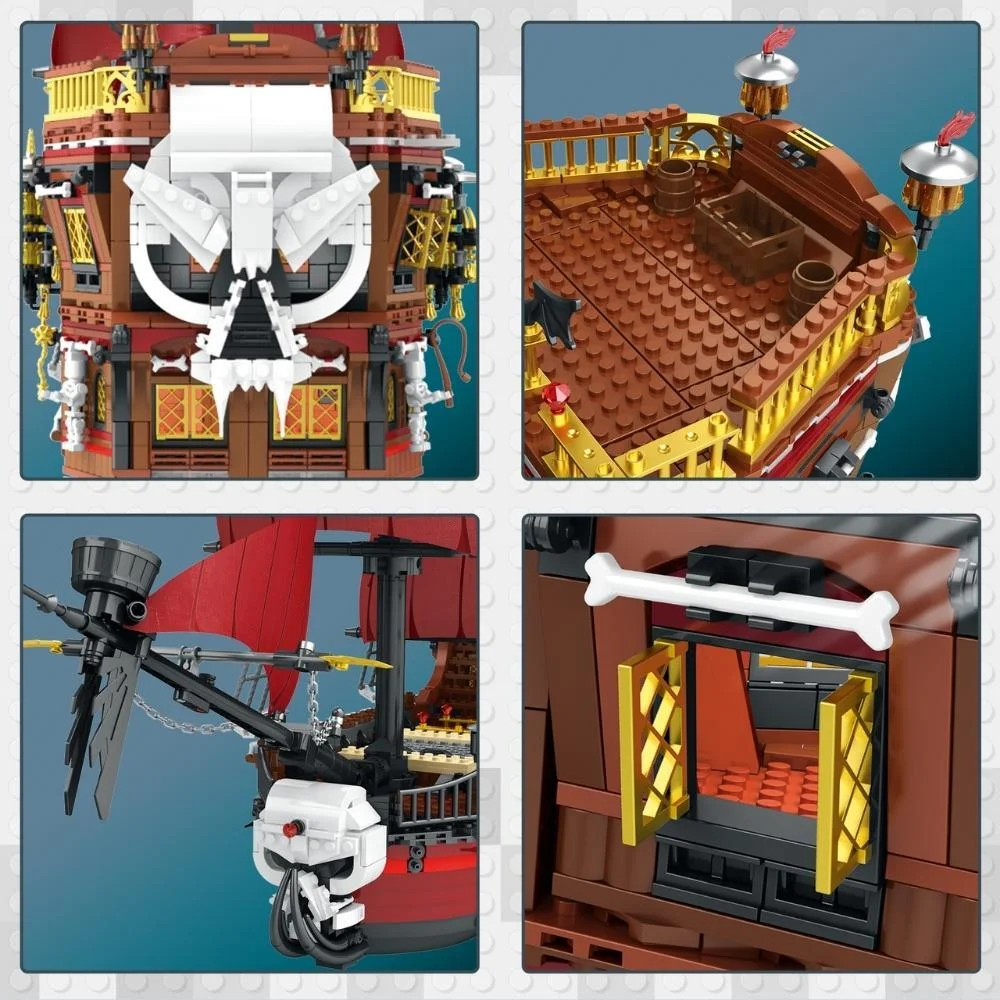  JMBricklayer Pirate Ship Building Sets for Adults