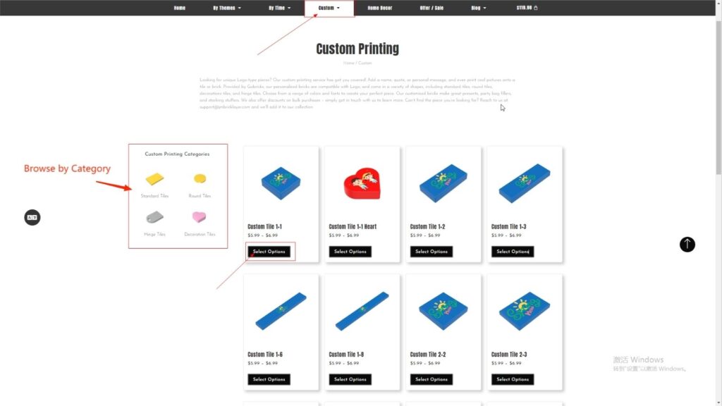 JMBricklayer JMB-Step by Step Guide for Brick Custom Printing-Browse our listing page