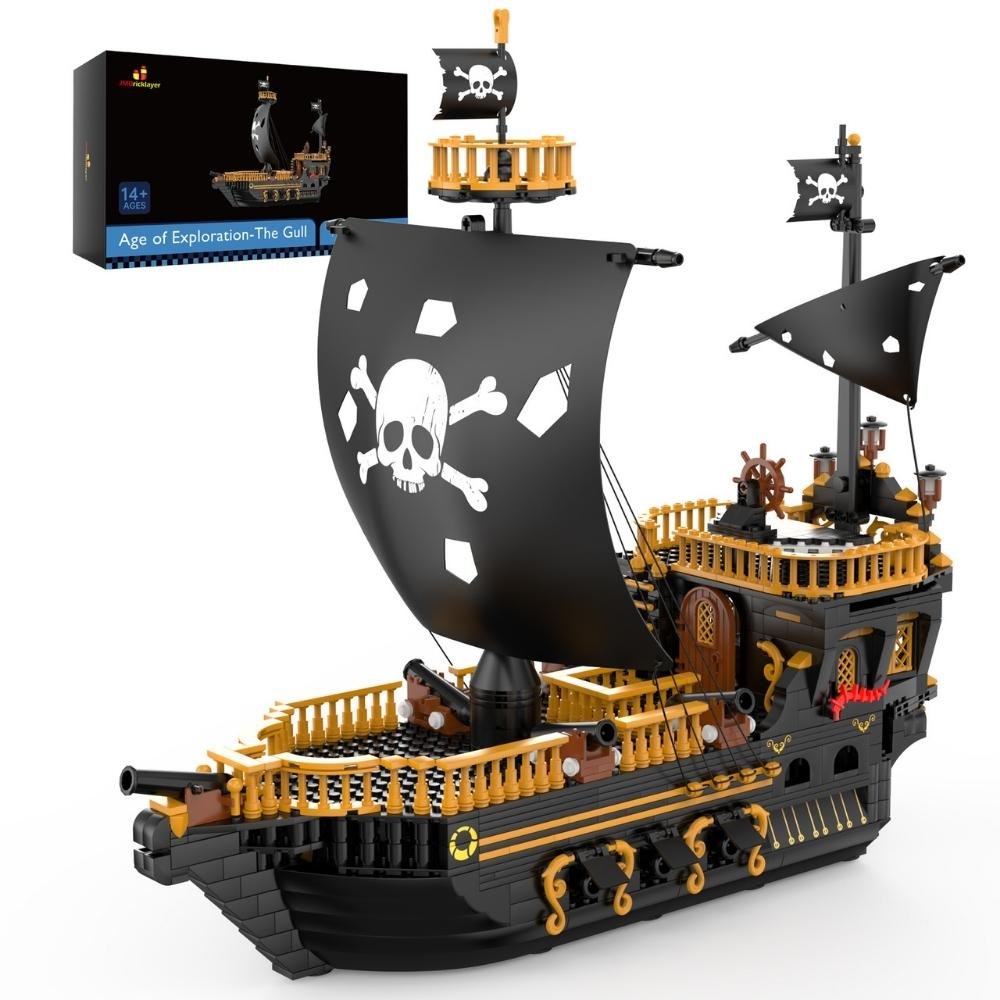 The Gull Pirate Ship 40108  JMBricklayer Building Toys Shop