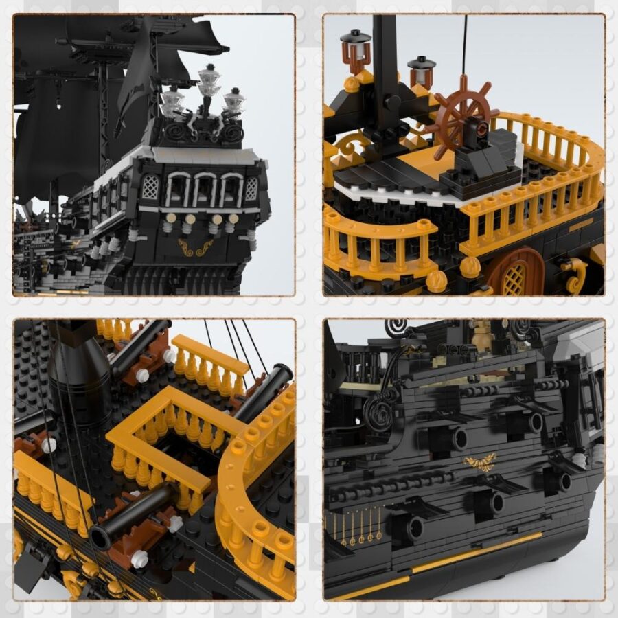 JMBricklayer JMB The Gull Pirate Ship 40108 - 04