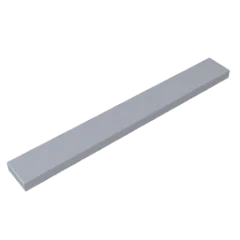 JMBricklayer JMB--Tile 1x8 Light Sliver Gray073