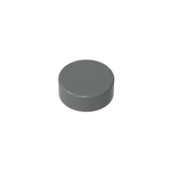 JMBricklayer JMB--Tile Round 1x1 Dark Gray072