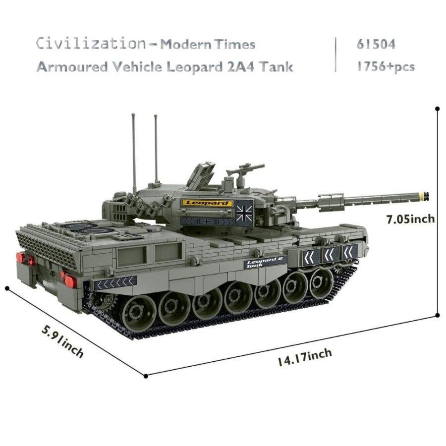 JMBricklayer JMB Leopard 2A4 Tank 61504 - Products image 2