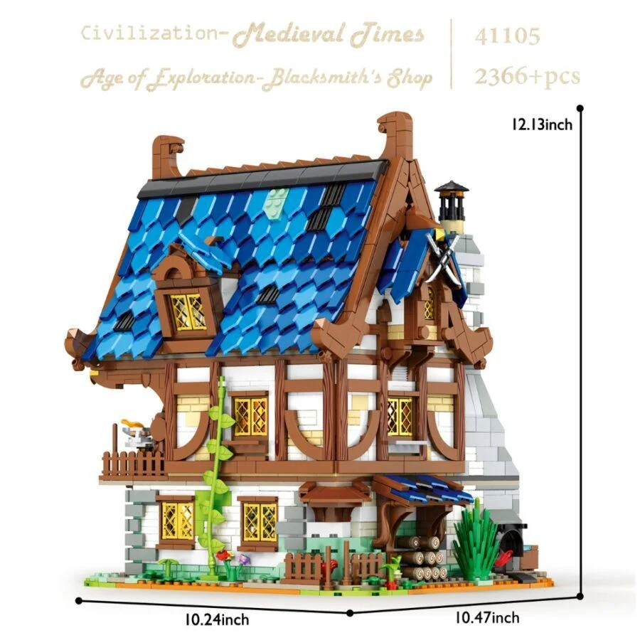 JMBricklayer JMB Medieval Blacksmith Shop 41105 - PRODUCTS IMG 1