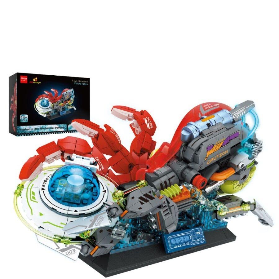 JMBricklayer Mechanical Octopus 70123 brick set toy - img 1