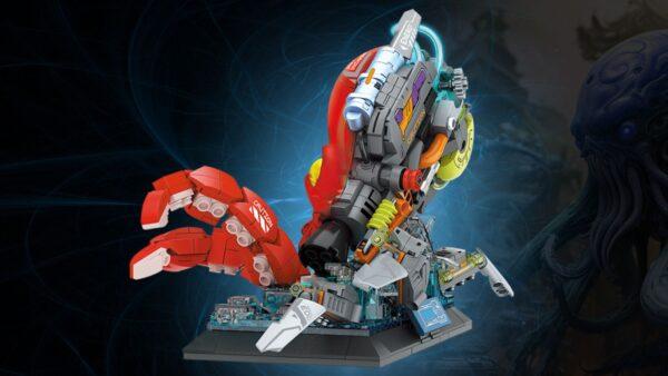 JMBricklaye JMB-New Arrival Mechanical Octopus Set 70123-Semi Mechanical Ocean Dweller