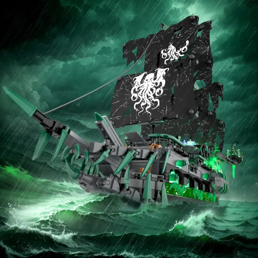 JMBricklayer Ghost Ship The Flying Dutchman 40001 (8)