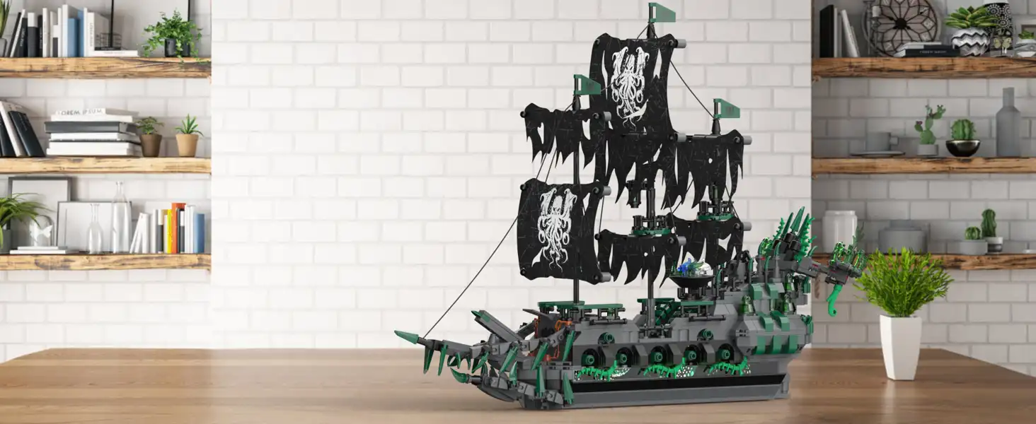 jmbricklayer Ghost Ship The Flying Dutchman 40001 for home decor