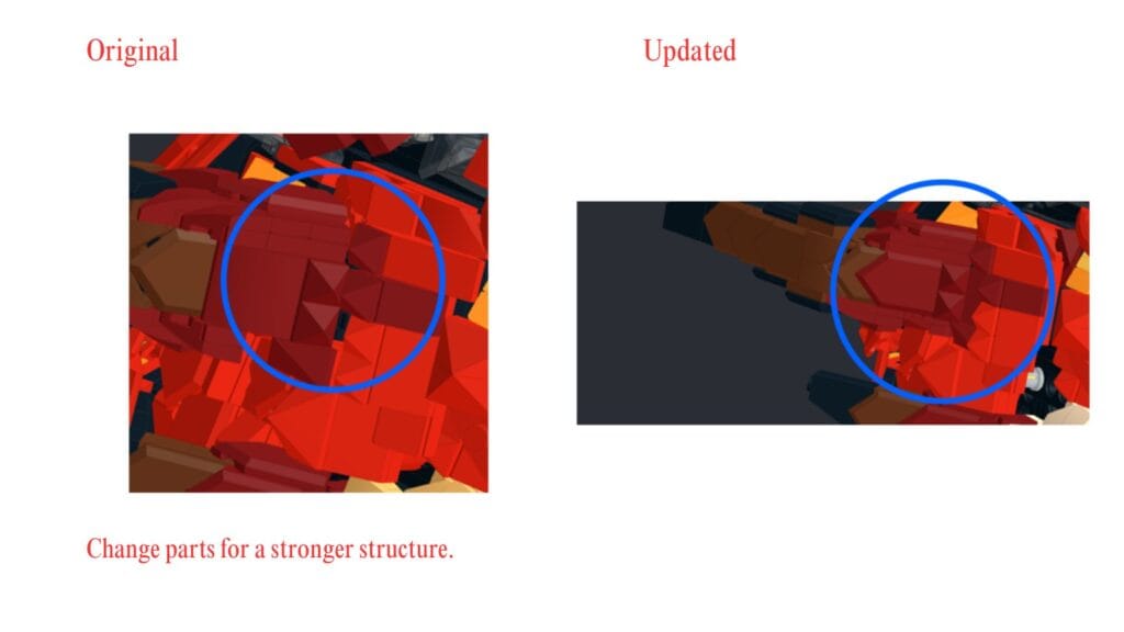 JMBricklayer JMB-Upgrade Details on Dragon Head 70105-16