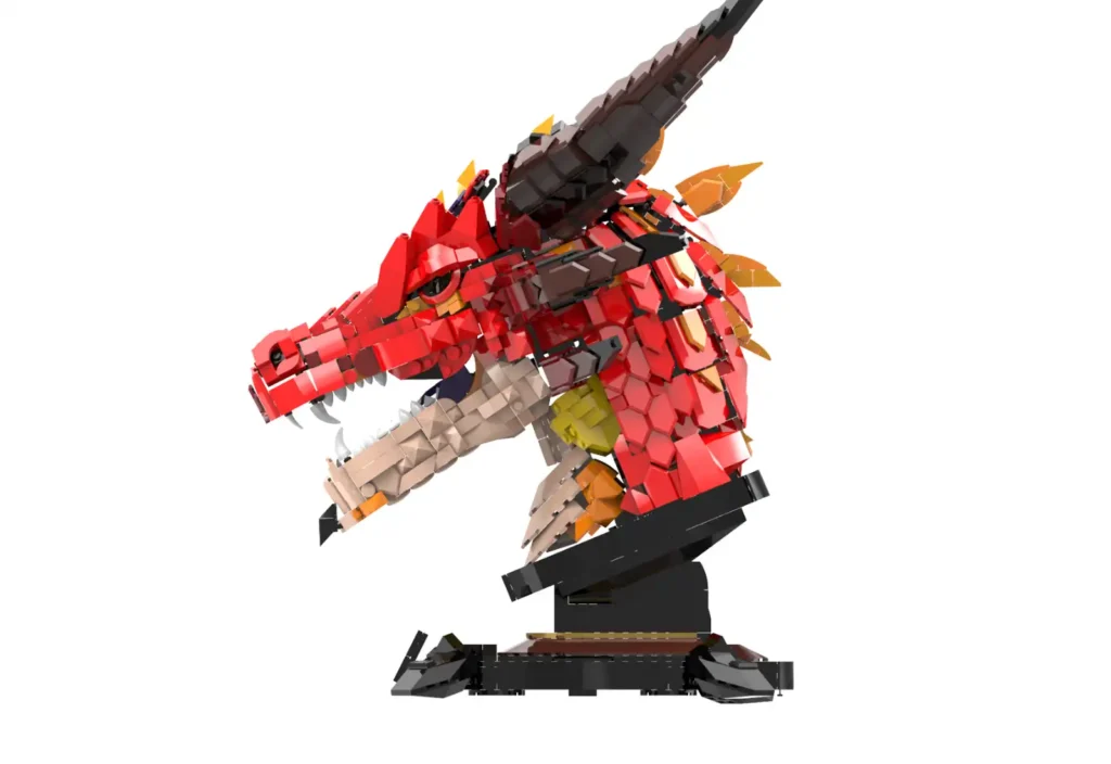 JMBricklayer JMB-Upgrade Details on Dragon Head 70105-The Left-New