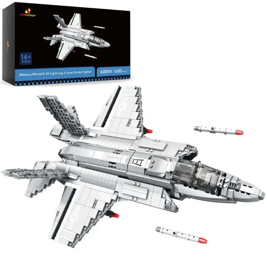 JMBricklayer Military World-F-35 Lightning II Joint Strike Fighter 60004 Brick Toys Set IMG1