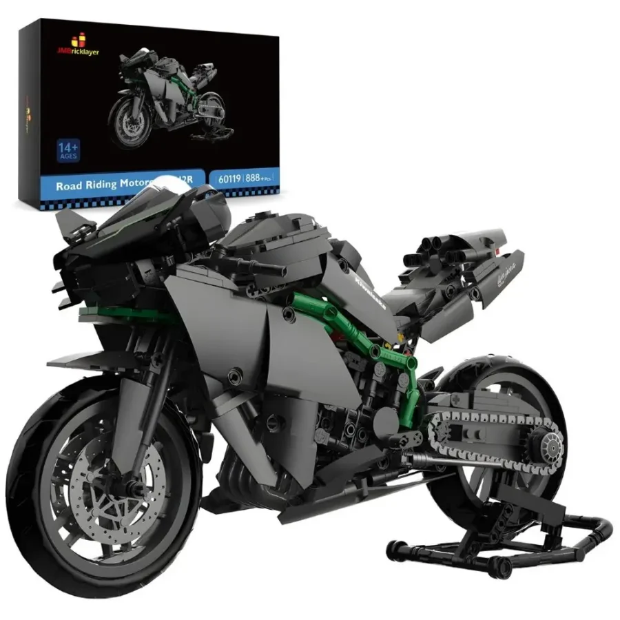 JMBricklayer Road Riding Motorcycle H2R 60119 Brick Toys Set IMG1