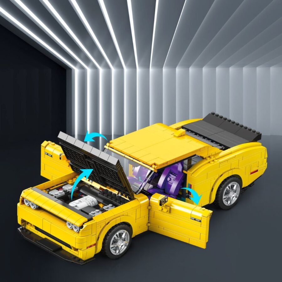 JMBricklayer Super Car SRT Hellcat MOC 60105 Brick Toys Set IMG2