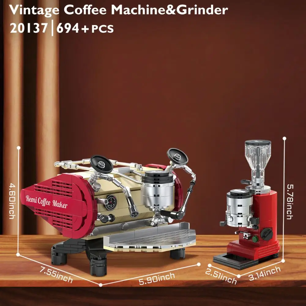 Vintage Coffee Machine Bundle Set Graphic by ColorsFav · Creative