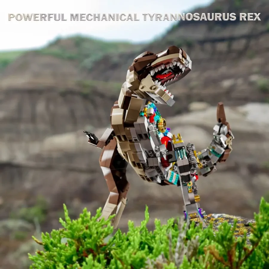 JMBricklayer Mechanical Tyrannosaurus rex 70140 Brick Toys IMG3