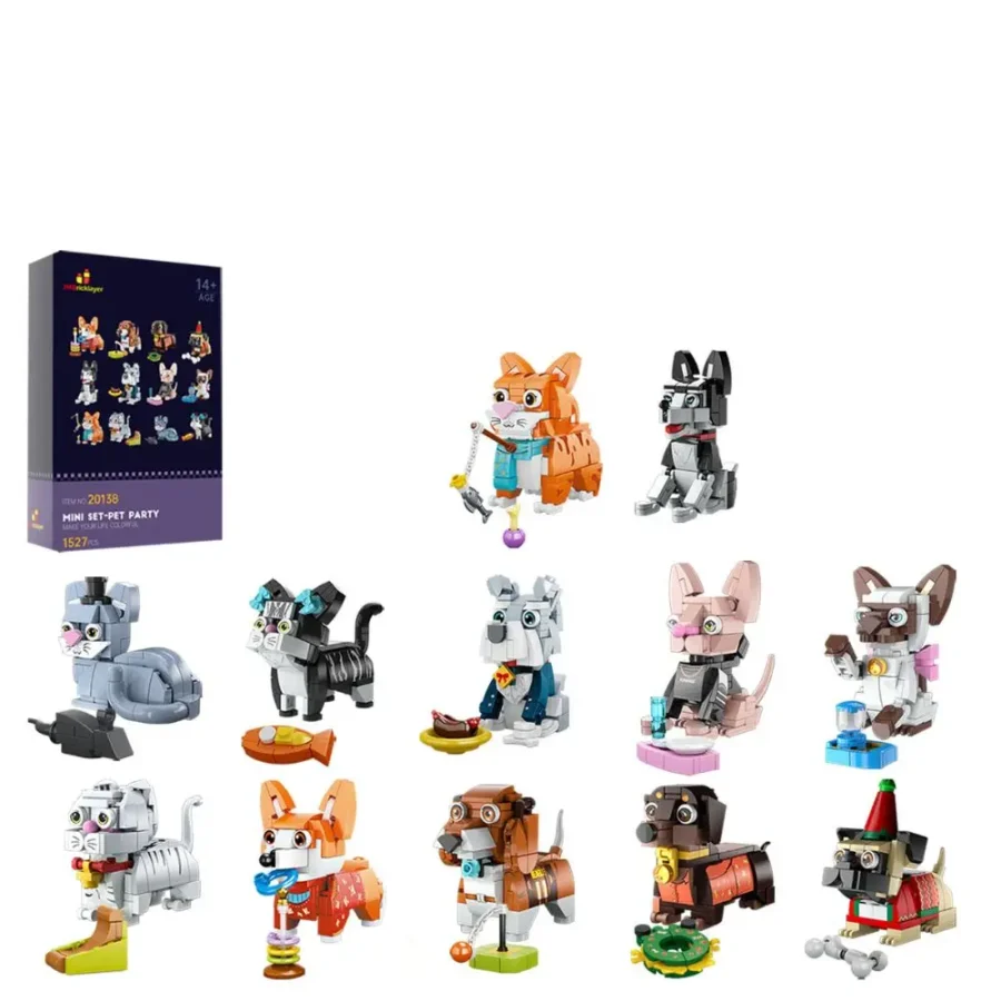 JMBricklayer Mini Set-Pet Party 20138 Brick Toys IMG1