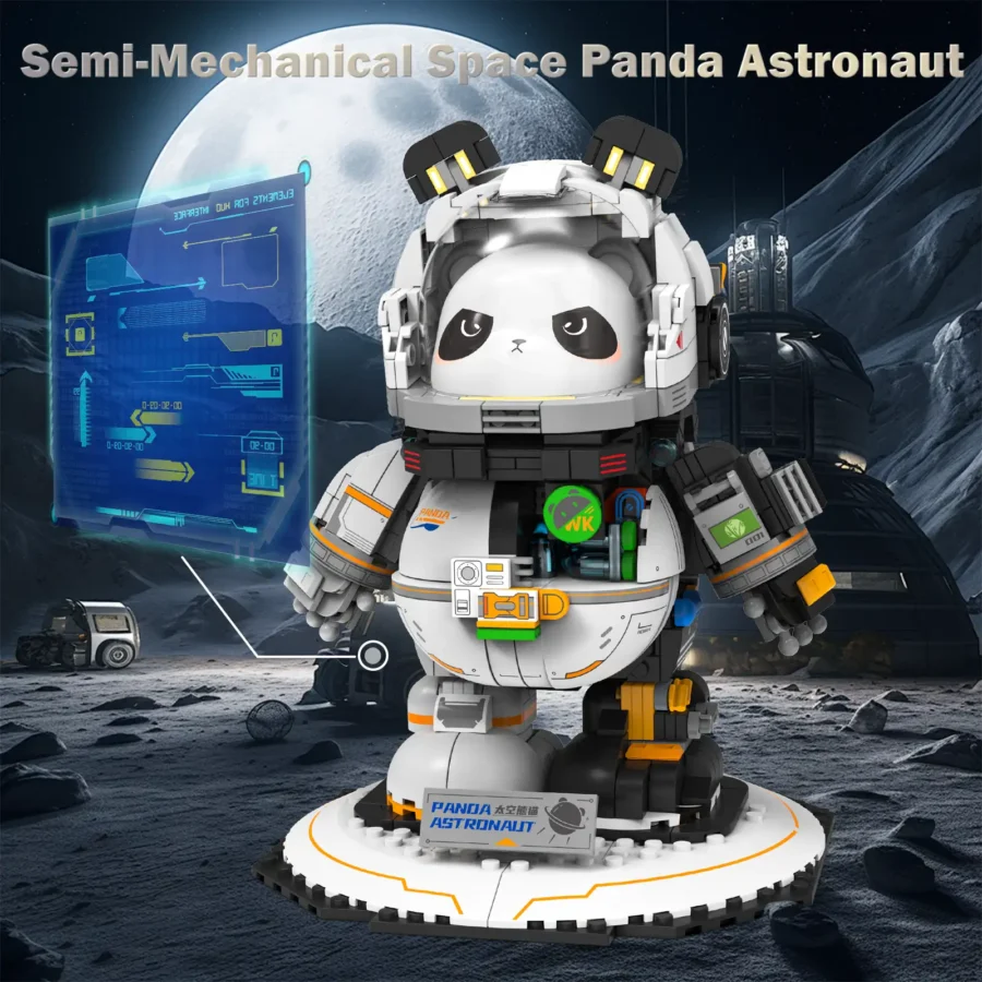 JMBricklayer Space Astronaut Panda 70005 (2)