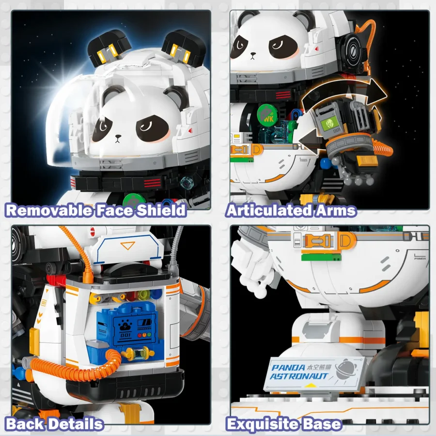 JMBricklayer Space Astronaut Panda 70005 (8)