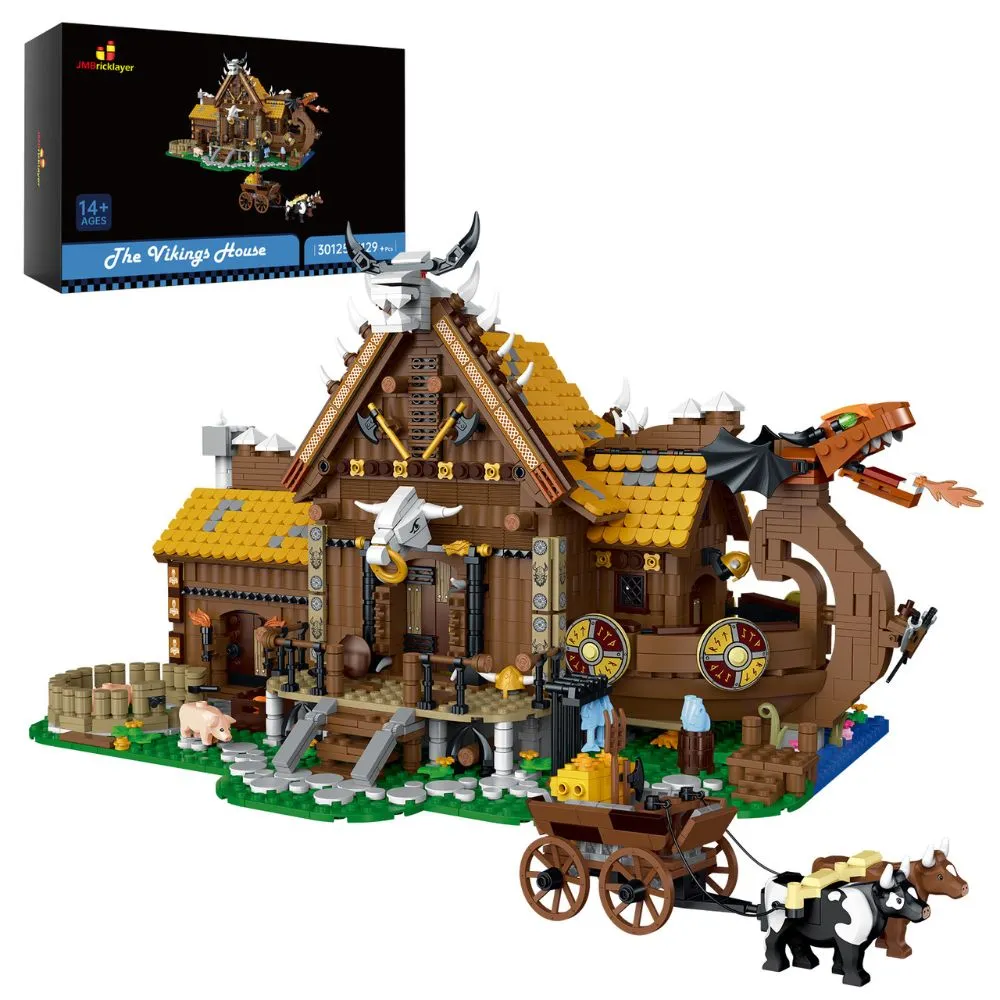JMBricklayer The Vikings House 30125 Brick Toy IMG1