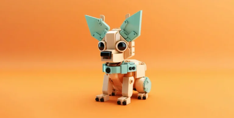 LEGO dog